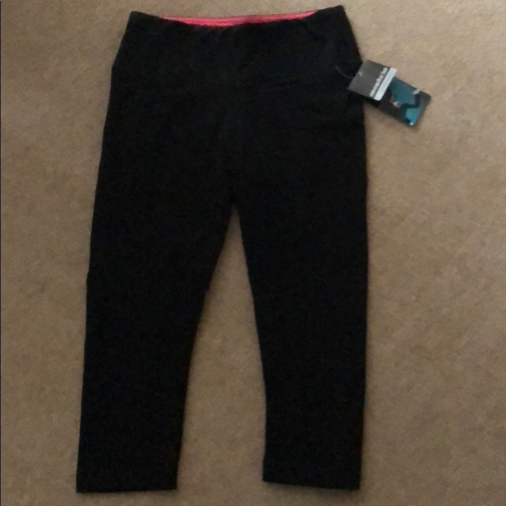 NWT- Marika tek - Black Capri Leggings activewear